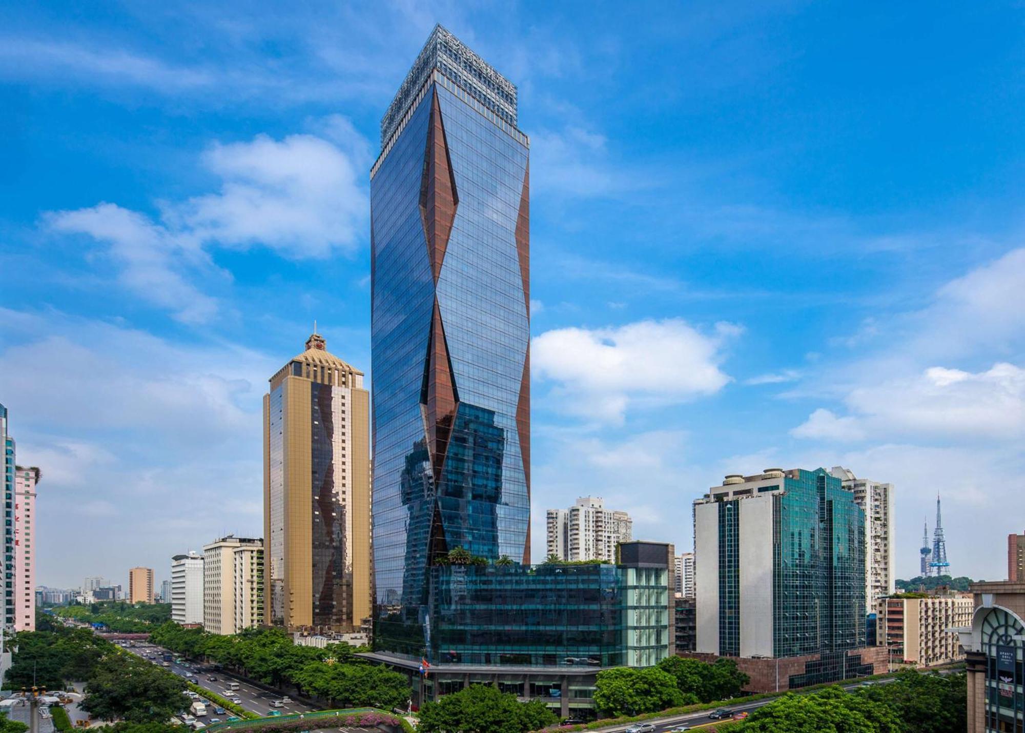 Doubletree By Hilton Guangzhou-Free Shuttle Bus To Canton Fair Complex & Overseas Buyer Registration Services During Canton Fair Period מראה חיצוני תמונה