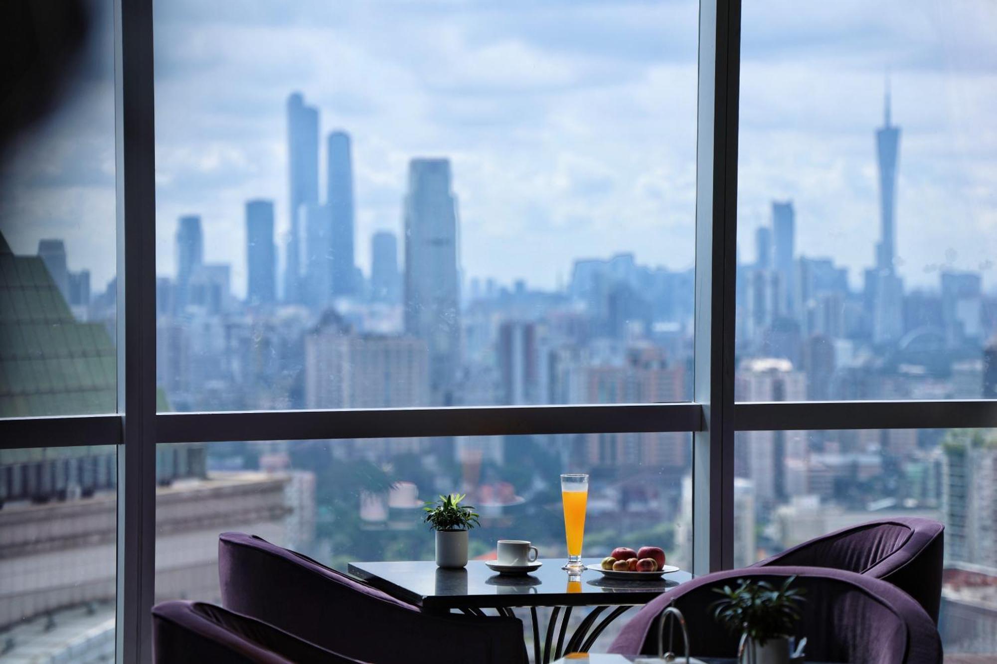Doubletree By Hilton Guangzhou-Free Shuttle Bus To Canton Fair Complex & Overseas Buyer Registration Services During Canton Fair Period מראה חיצוני תמונה